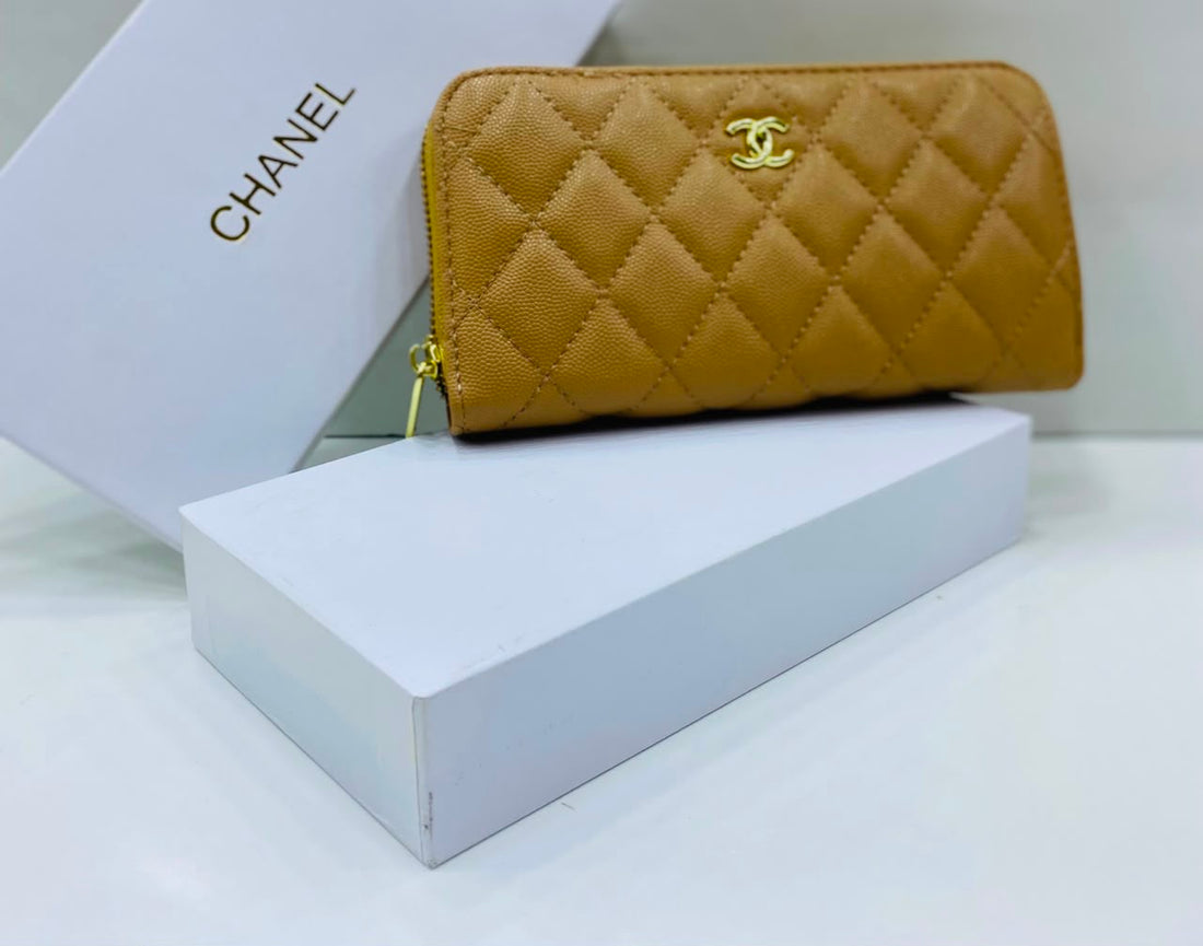 Channel Classic Zip Around Wallet