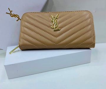 Saint Laurent Cassandre Zip-Around Wallet
