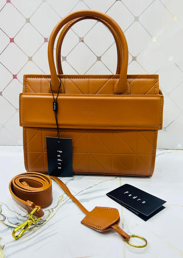 PEDRO STUDIO BELLA LEATHER HANDBAG