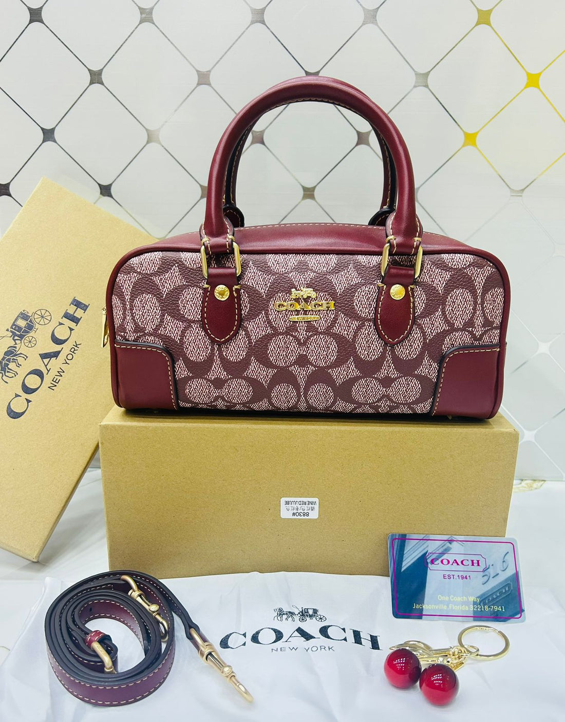 COACH Rowan Shoulder Handbag