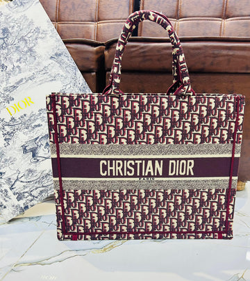 CHRISTIAN DIOR BOOK TOTE BAG