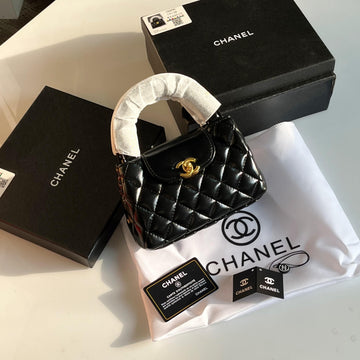 Chanel small kelly Cross body with long chain