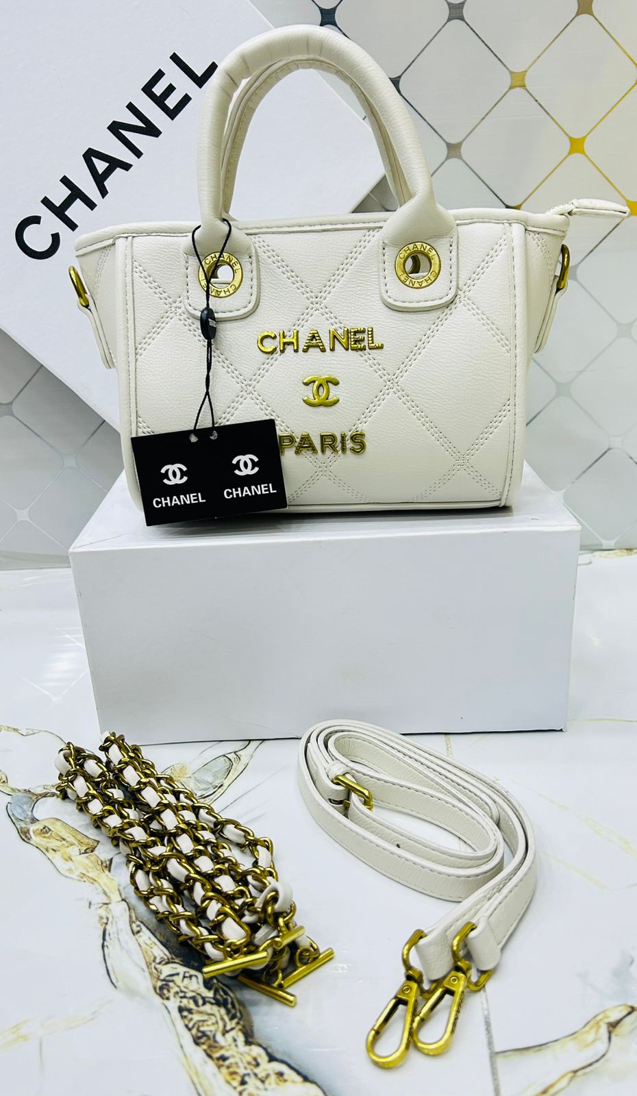 Chanel Paris Mini Bowler Bag
