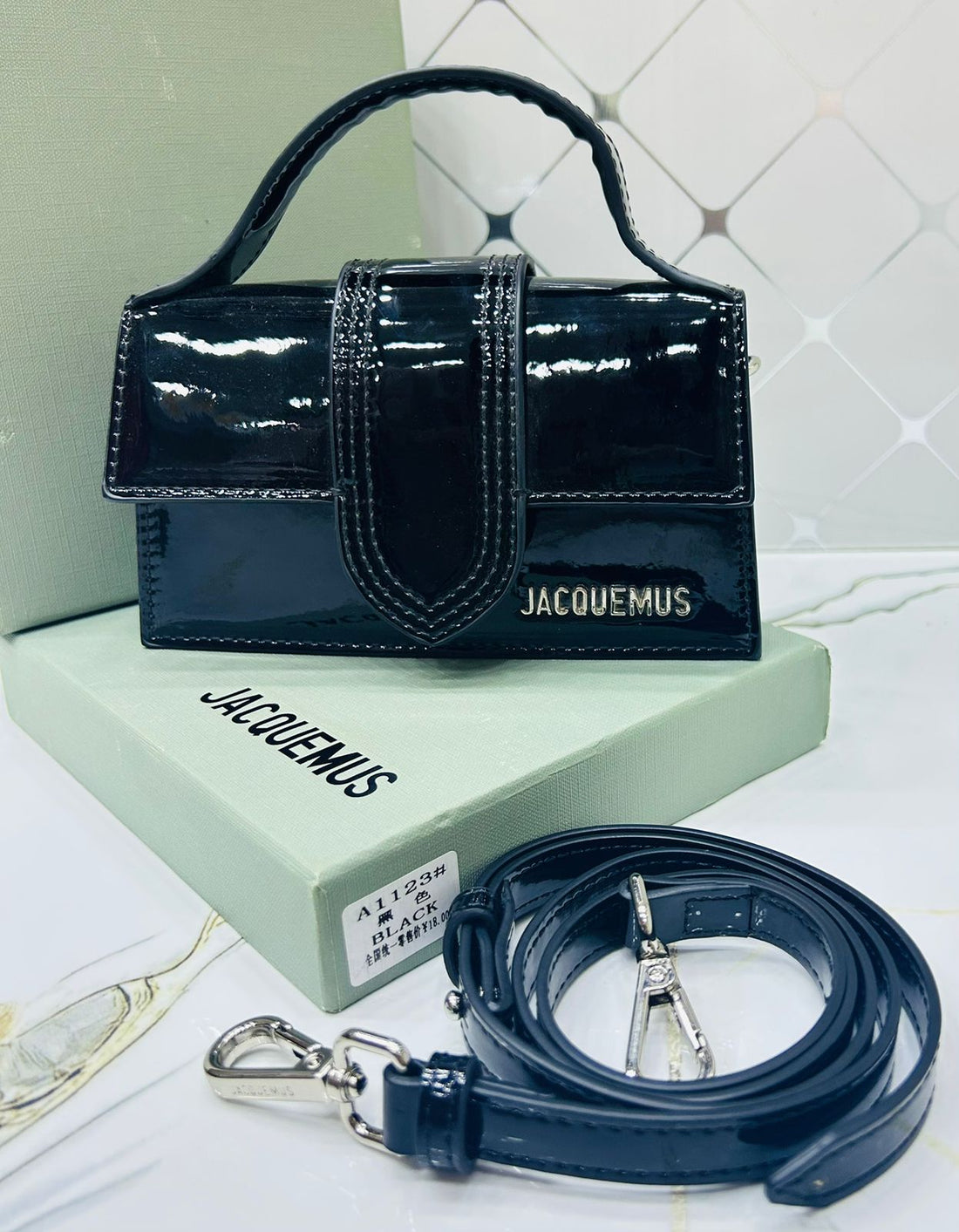 Jacquemus Le Bambino Mini Top-Handle Bag